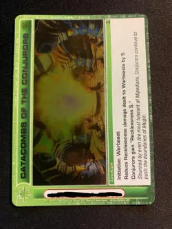 Catacombs of the Conjurors - Rare - Chaotic Card - Silent Sands Location - Image 2