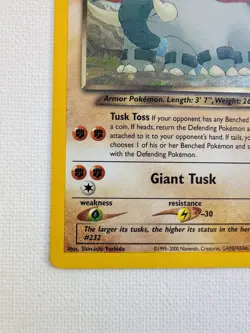 Vintage Pokemon Card Rare Holo DARK DONPHAN Neo Destiny 3/105 - Image 4