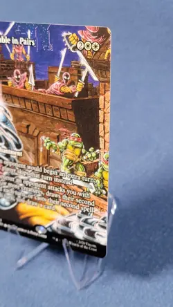 Trouble in Pairs Borderless NM Teenage Mutant Ninja Turtles Magic MTG PZA 003 - Image 5
