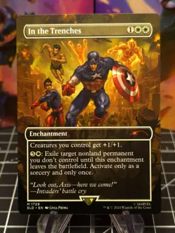 MTG English In the Trenches NM Normal Secret Lair - NM - Image 1