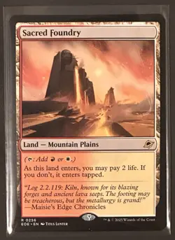 Sacred Foundry Edge of Eternities Regular - Image 1