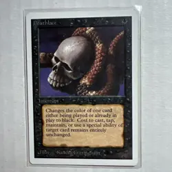 MTG Unlimited Deathlace Beautiful M/NM 1993 - Image 1