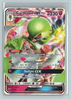 Pokemon Sun & Moon Burning Shadows 93/147 Gardevoir GX - Image 1
