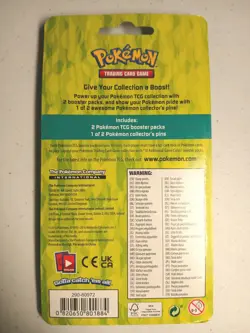 Pokemon TCG Sword & Shield Darkness Ablaze 2 Booster Packs Pin Blister - Image 2