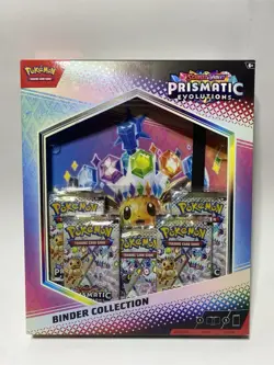 Pokemon TCG Prismatic Evolutions Binder Collection Sealed New - Image 1