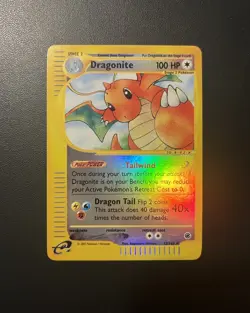 Dragonite 43/165 Expedition Reverse Holo Rare LP Himeno E-Series Pokemon - Image 1