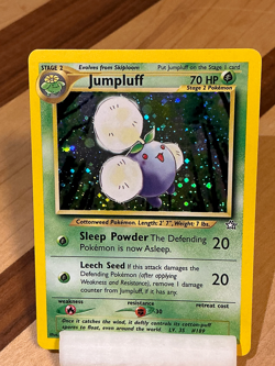 Jumpluff #7 - Neo Genesis 2000 Pokemon - 7/111 Unlimited Holo Rare - Image 1