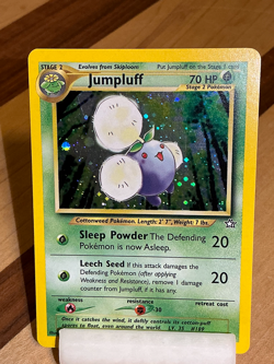 Jumpluff #7 - Neo Genesis 2000 Pokemon - 7/111 Unlimited Holo Rare - Image 2