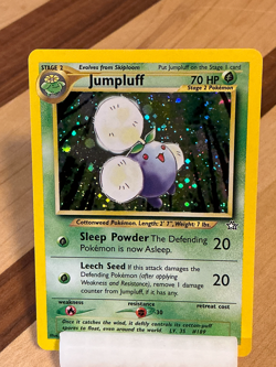 Jumpluff #7 - Neo Genesis 2000 Pokemon - 7/111 Unlimited Holo Rare - Image 3