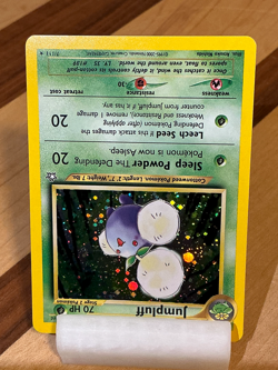 Jumpluff #7 - Neo Genesis 2000 Pokemon - 7/111 Unlimited Holo Rare - Image 4