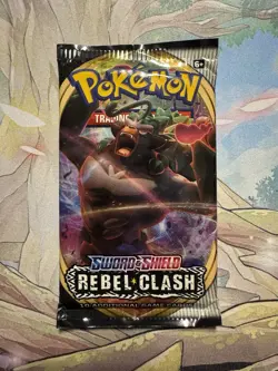 Pokemon TCG Sword & Shield Rebel Clash Brand New Sealed Unopened Packs Art set - Image 5