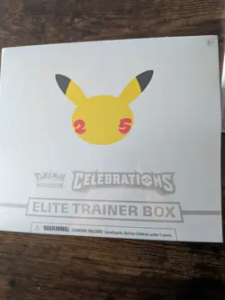 Pokemon TCG: 25th Anniversary Celebrations Elite Trainer Box (2021) Sealed ETB 820650809439 - Image 2