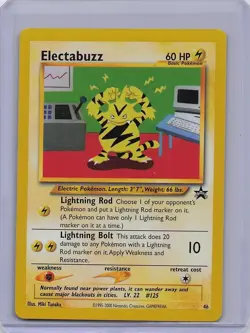 Electabuzz 46 Promo Wizards Black Star Promos Pokemon NM - Image 1