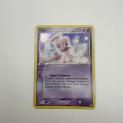 Mew 111/110 Holon Phantoms Holo Ultra Rare Pokemon TCG Nintendo MP - Image 1