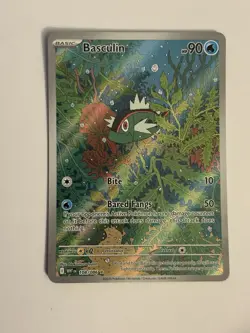 2025 Pokemon SV White Flare WHT EN Basculin Illustration Rare #108/086 - Image 1