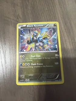 Pokemon TCG Black Kyurem BW Black Star Promos BW58 Holo Promo - Image 1