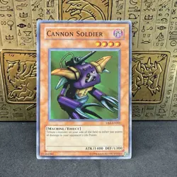 Yugioh Cannon Soldier DB2-EN061 Super Rare NM - Image 1