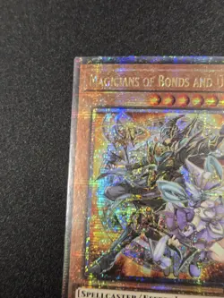 Yugioh Magicians of Bonds and Unity LEDE-EN000 Quarter Century Secret Rare NM - Image 3
