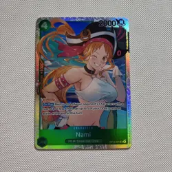 Nami SR OP14-031 The Azure Sea's Seven Foil One Piece TCG MINT - Image 1
