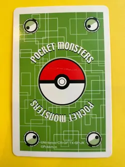 Groudon pokemon Playing Poker Card green pokeball Nintendo Japanese Very Rare - Image 5
