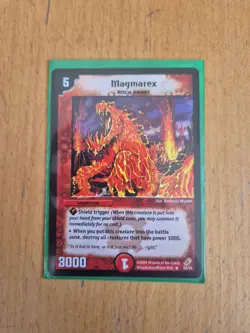 Duel Masters Trading Card Games Magmarex Rock Beast - Image 1