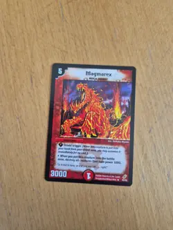 Duel Masters Trading Card Games Magmarex Rock Beast - Image 3