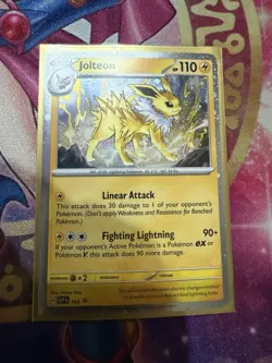 Jolteon - (Cosmos Holo) SV: Scarlet & Violet Promo Cards 169 Pokemon TCG LP - Image 1