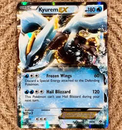 Kyurem EX | 38/99 | BW Next Destinies | 2012 Vintage Pokemon Card Rare EX | LP - Image 1