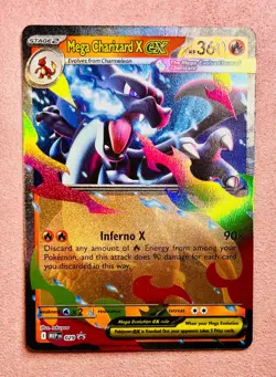 Mega Charizard X ex | 029 | Black Star Promo | Pokemon Card Holo | NM - Image 1