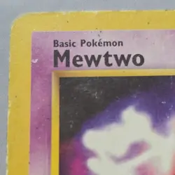 POKEMON Mewtwo 1999 "WB The First Movie" Black Star Promo Card #3 - Image 4