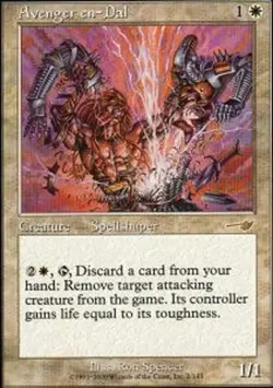 4x Light Play, English Regular Avenger en-Dal Nemesis magicmtg - Image 1