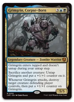 Grimgrin, Corpse-Born #239 (NM) Innistrad Remastered INR Magic MTG - Image 1
