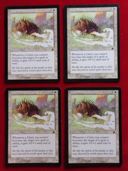 MTG 4x Daru Spiritualist x4 LP Scourge Magic Playset - Image 1