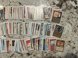 Mtg Revised Lot x300 - Magic The Gathering Revised Card Lot Com/Unc Lp-Played - Image 2