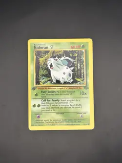 Pokemon - Nidoran 57/64 - Jungle - 1st Edition - LP(Excellent) - Image 1