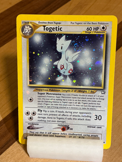 Togetic #16 Double Spiral Holo Bleed - Neo Genesis 2000 Pokemon - 2/111 - Image 5