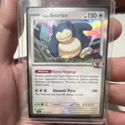Pokemon Hop's Snorlax 117/159 Sv09: Journey Together Holo Rare HP 150 - Image 1
