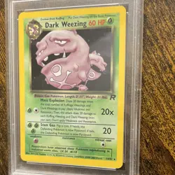 🔥Dark Weezing #14/82 HOLO 2000 Pokemon Team Rocket 🔥 - Image 4