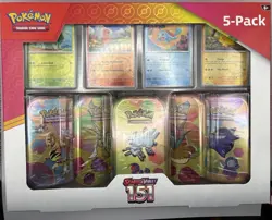 Costco Pokemon Scarlet & Violet 151 Mini Tin 5-pack (Magneton) - Sealed New - Image 1