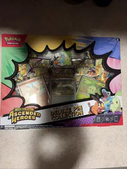 Pokemon -New- Ascended Heroes -Deluxe Pin Collection -sealed-ready To Ship - Image 1