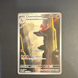 Pokemon TCG Charmeleon Sv2a 151 Illustration Rare Regular 169/165 100 HP English - Image 1