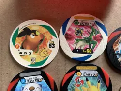 Pokemon Battrio V Set of 8 & Red Case Rare Vintage Best Wishes F/S! - Image 2
