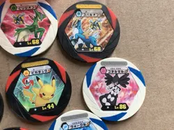 Pokemon Battrio V Set of 8 & Red Case Rare Vintage Best Wishes F/S! - Image 3