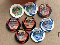 Pokemon Battrio V Set of 8 & Red Case Rare Vintage Best Wishes F/S! - Image 5