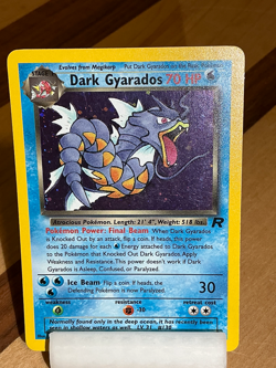 Dark Gyarados #8 - Team Rocket 2000 Pokemon - 8/82 Unlimited Holo Rare - Image 2