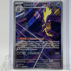 Pokemon TCG Phantasmal Flames Toxtricity #103/094 Illustration Rare NM - Image 1