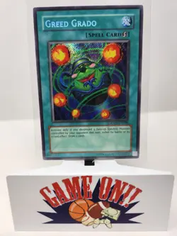 YuGiOh Greed Grado ANPR-EN088 1st Edition Secret Rare NM - Image 1