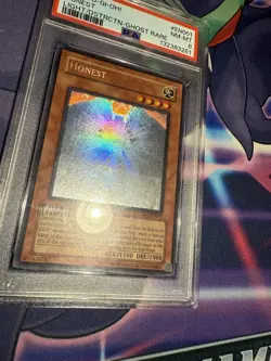Yugioh - Honest LODT-EN001 Ghost Rare 2008 Original PSA 8 - Image 2