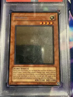 Yugioh - Honest LODT-EN001 Ghost Rare 2008 Original PSA 8 - Image 4