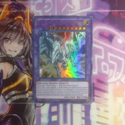 1X BLUE-EYES TWIN BURST DRAGON LCKC-EN058 ULTRA 1ST NEAR MINT YUGIOH - Image 1